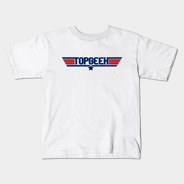 TOPGEEK Kids T-Shirt by retrogameraddict